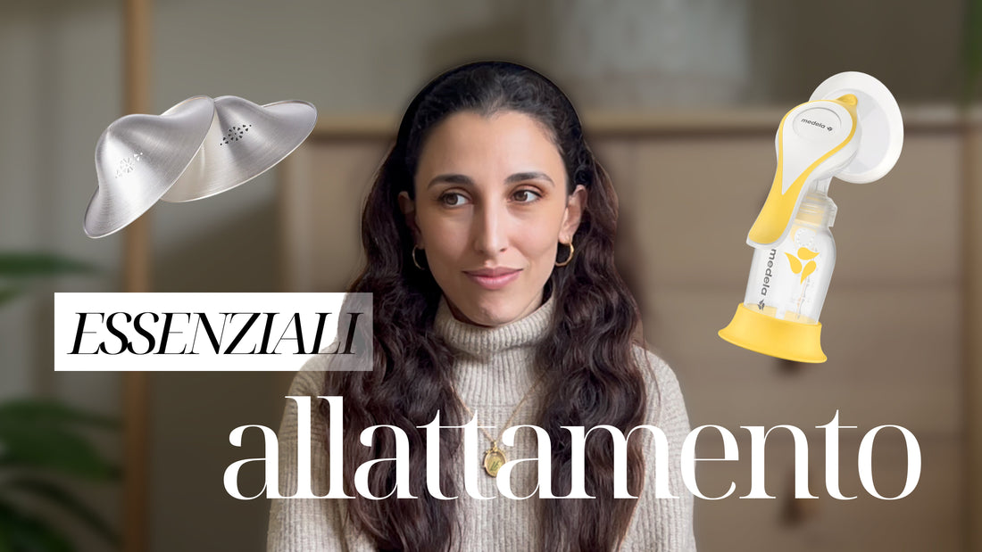 I miei essenziali per l'allattamento
