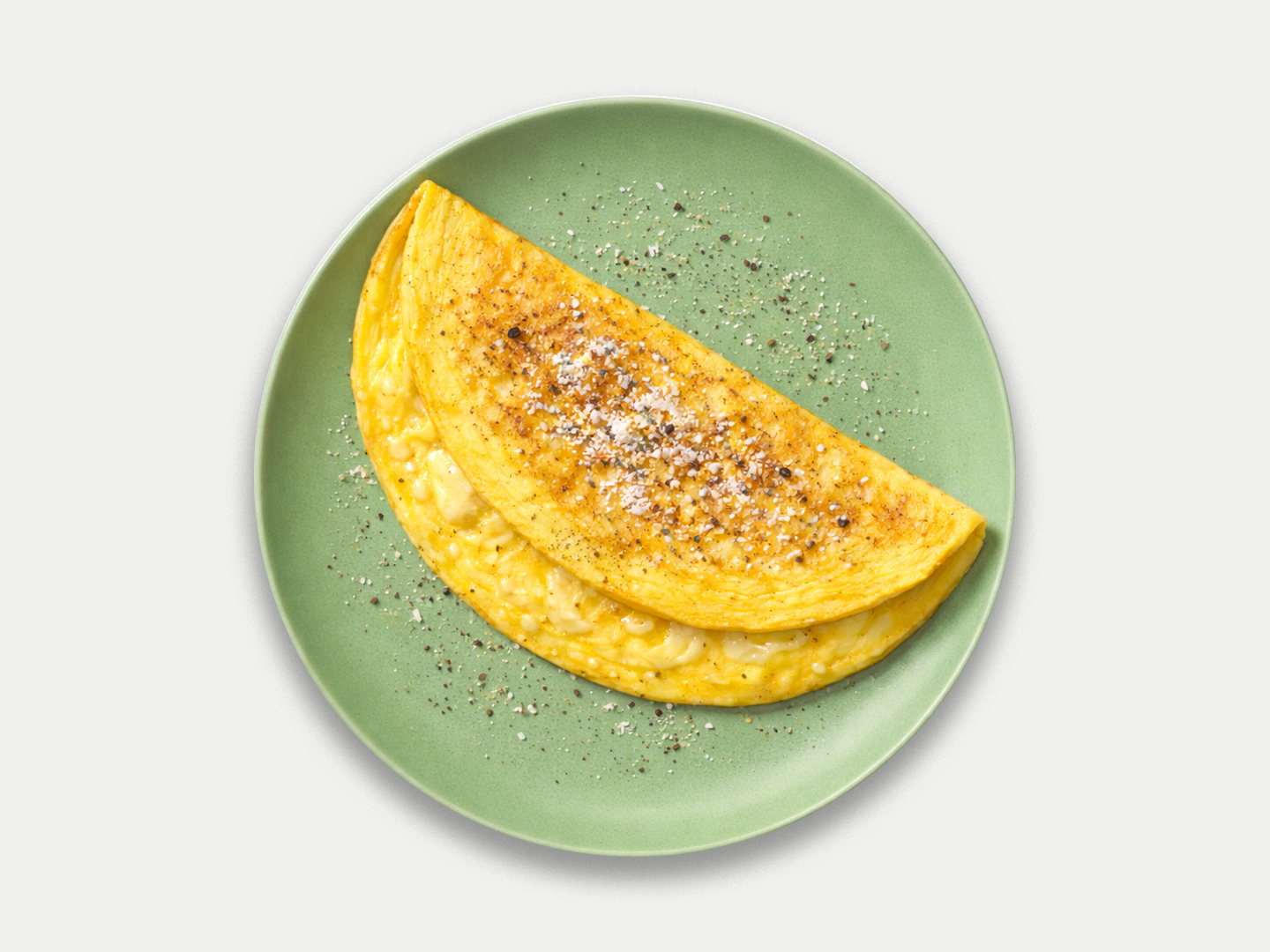 Omelette al formaggio svizzero