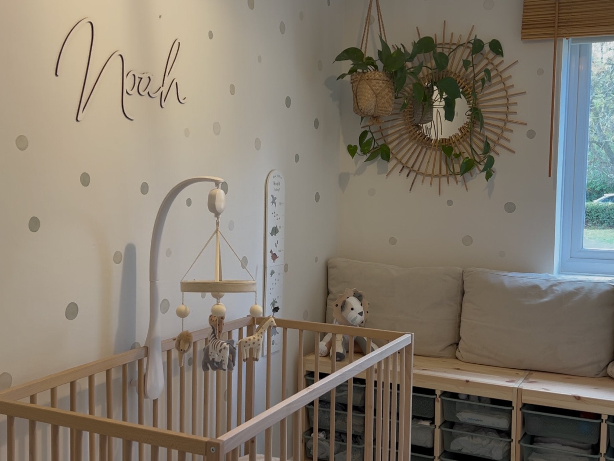 La stanzetta minimal di Noah