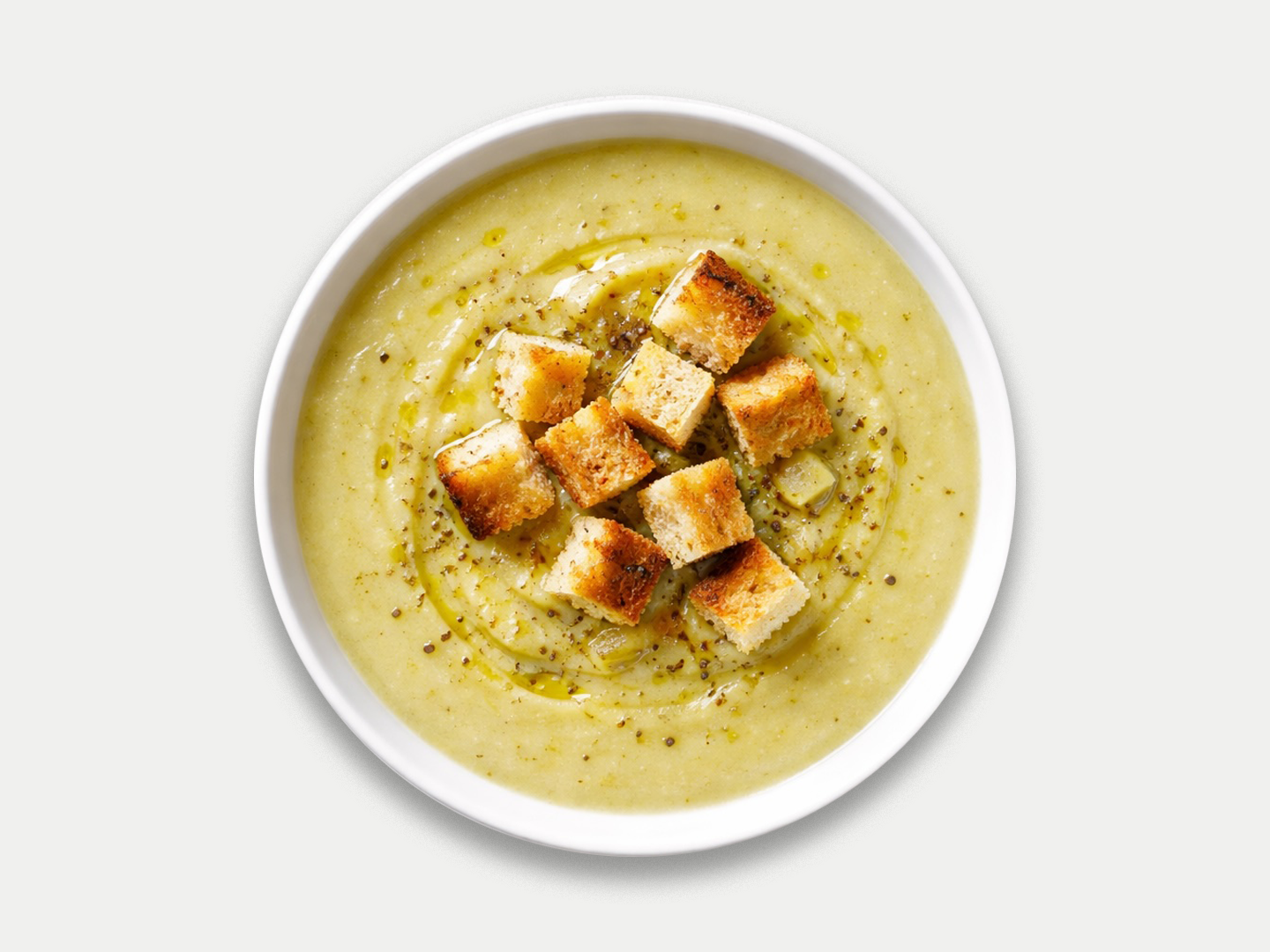 Vellutata di patate e porri