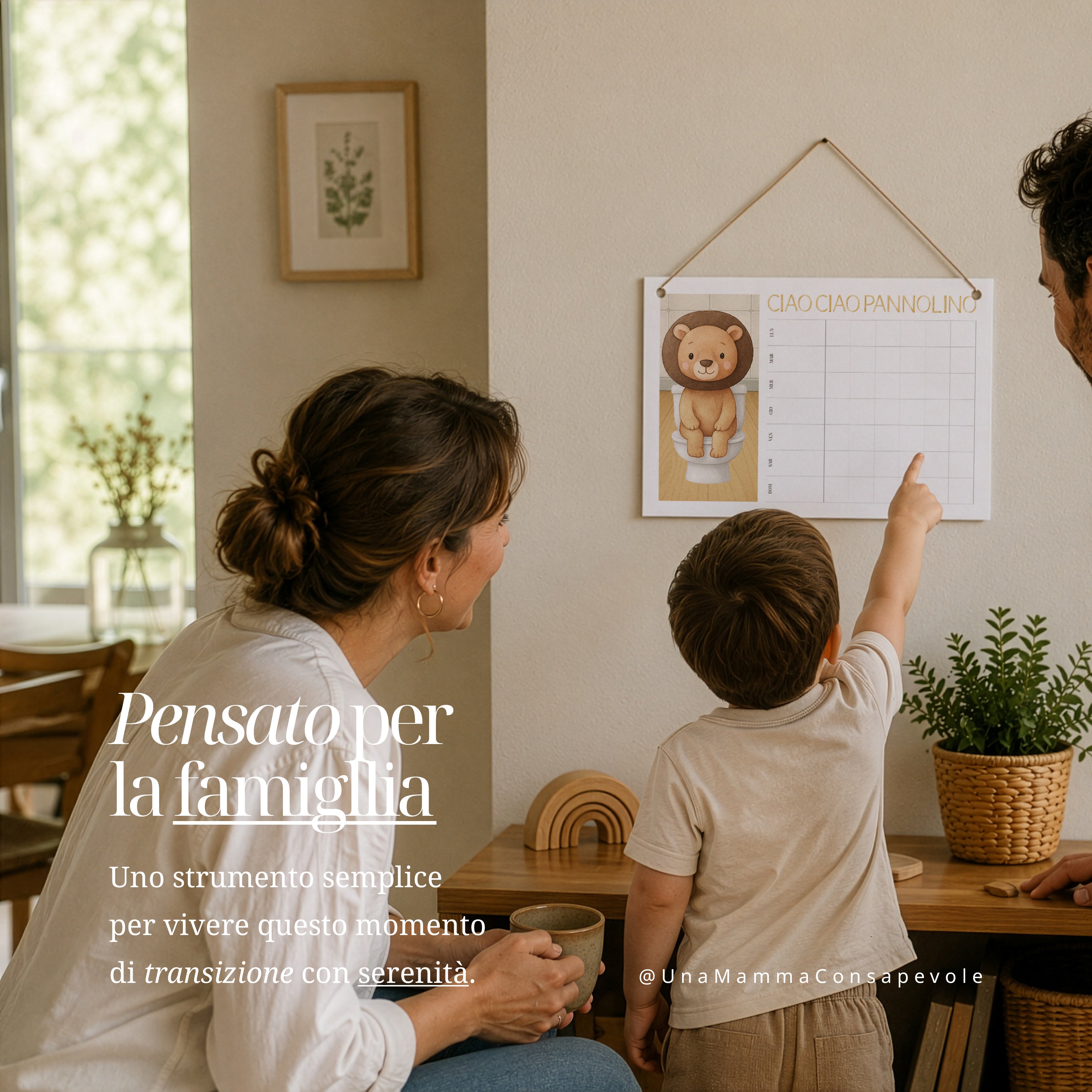 Ciao Ciao Pannolino – Calendario digitale per lo spannolinamento