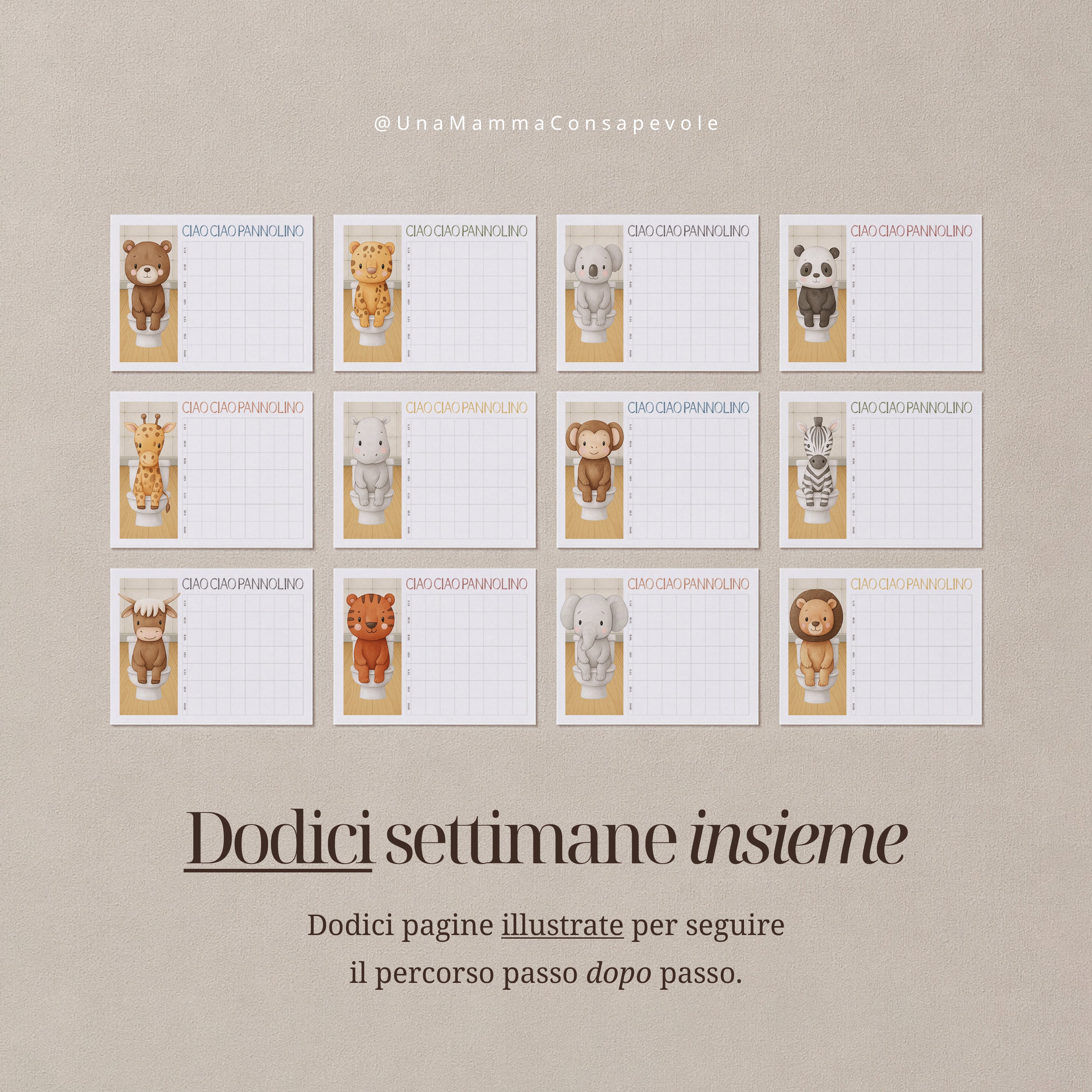 Ciao Ciao Pannolino – Calendario digitale per lo spannolinamento