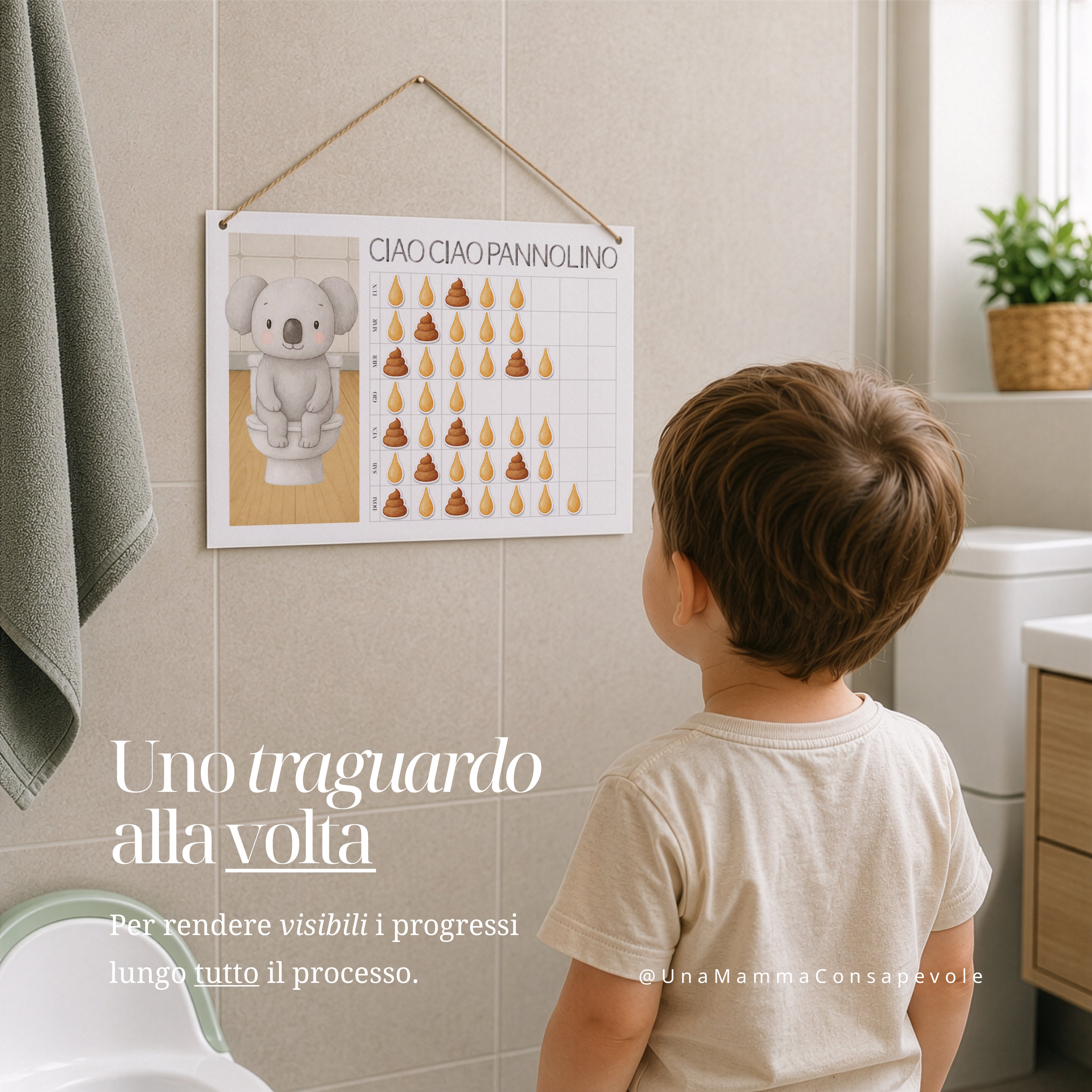 Ciao Ciao Pannolino – Calendario digitale per lo spannolinamento