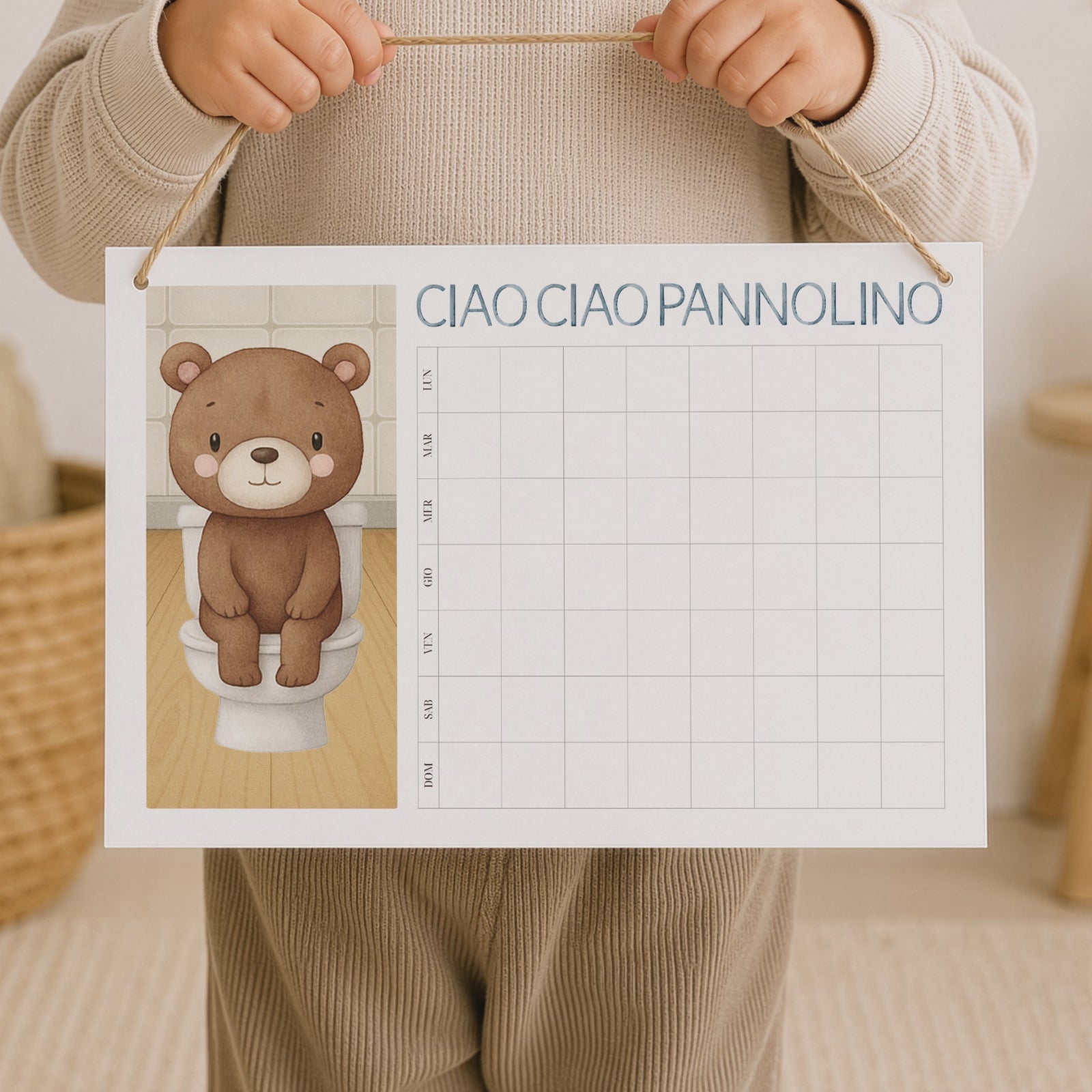 Ciao Ciao Pannolino – Calendario digitale per lo spannolinamento